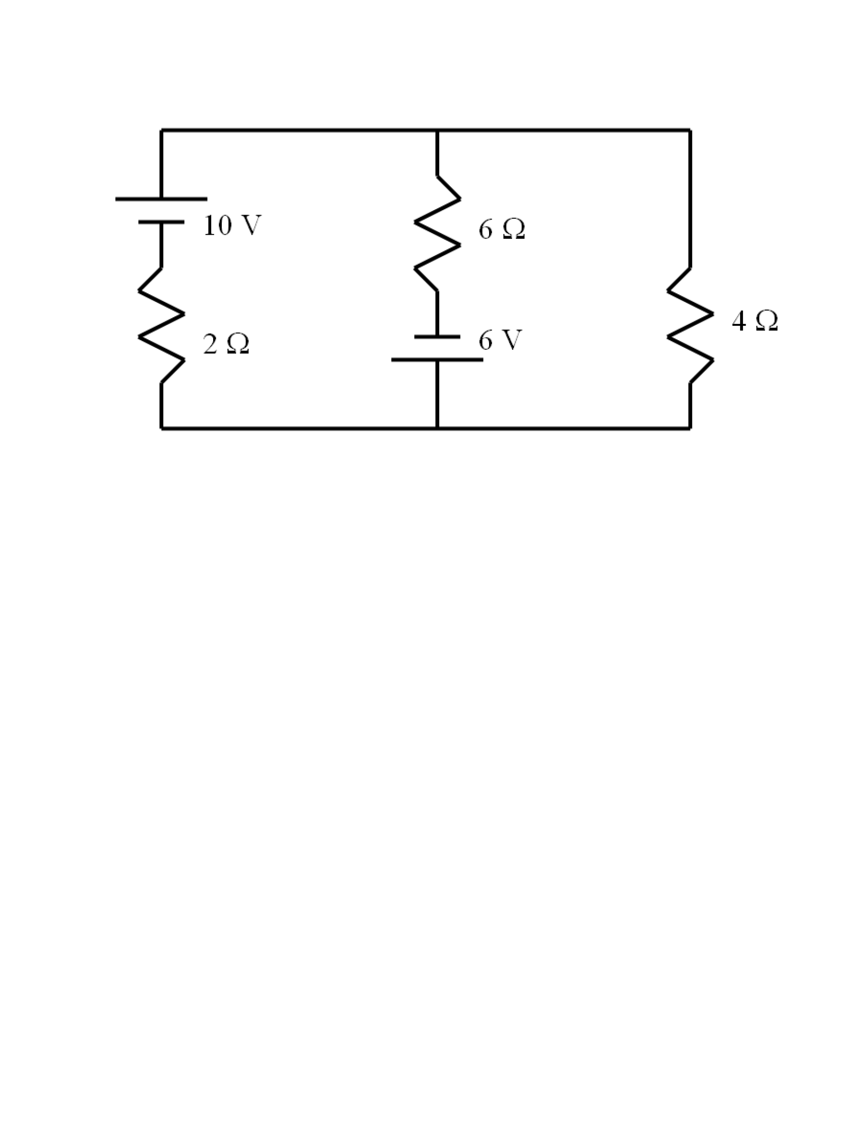 Solved Consider The Circuit Below What Is The Current Chegg