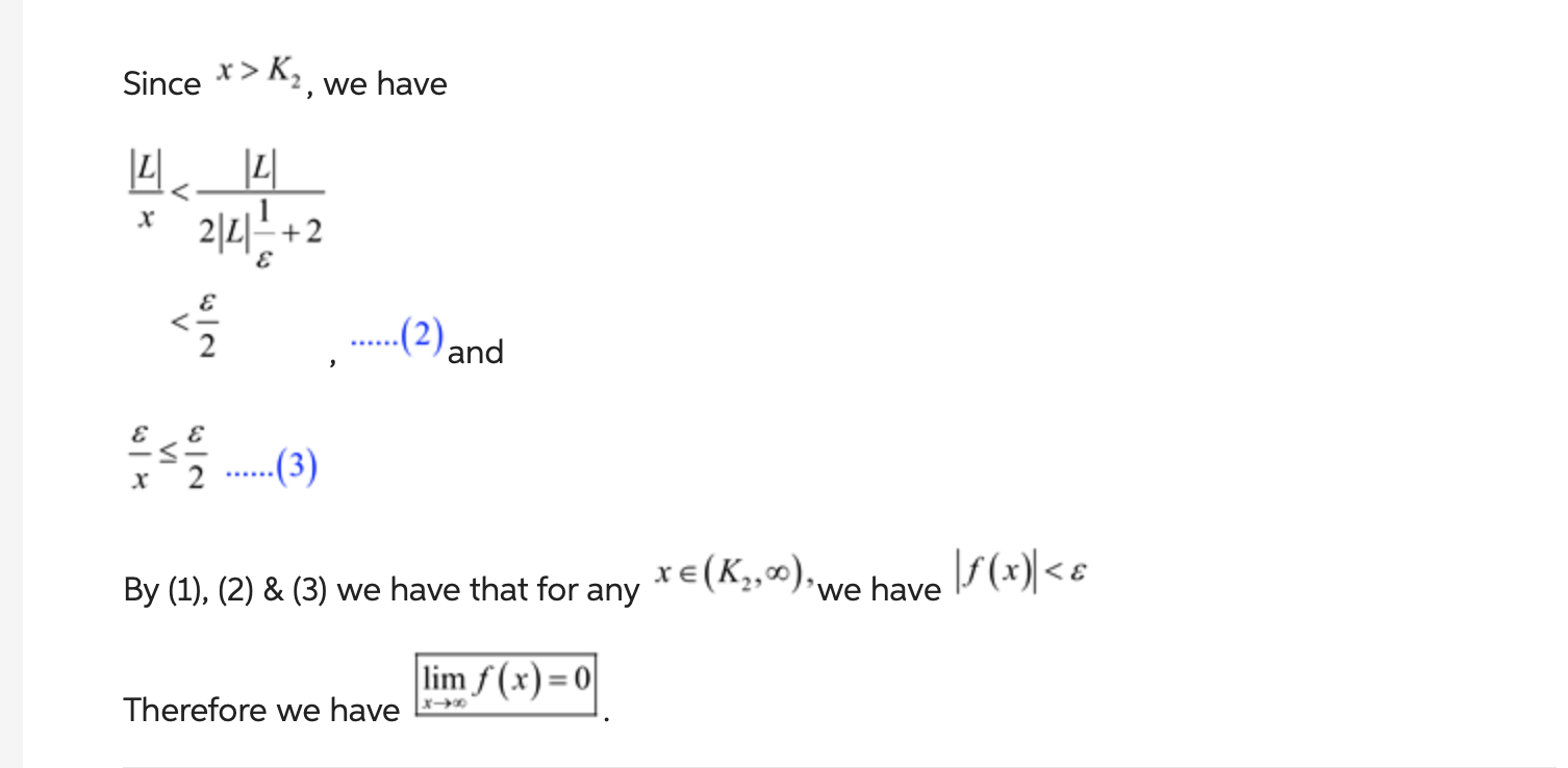 Use The Epsilon Delta Definition Of A Limit And Chegg