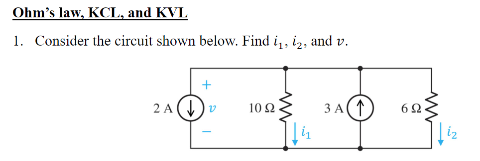 Solved Consider The Circuit Shown Below Find I I And Chegg