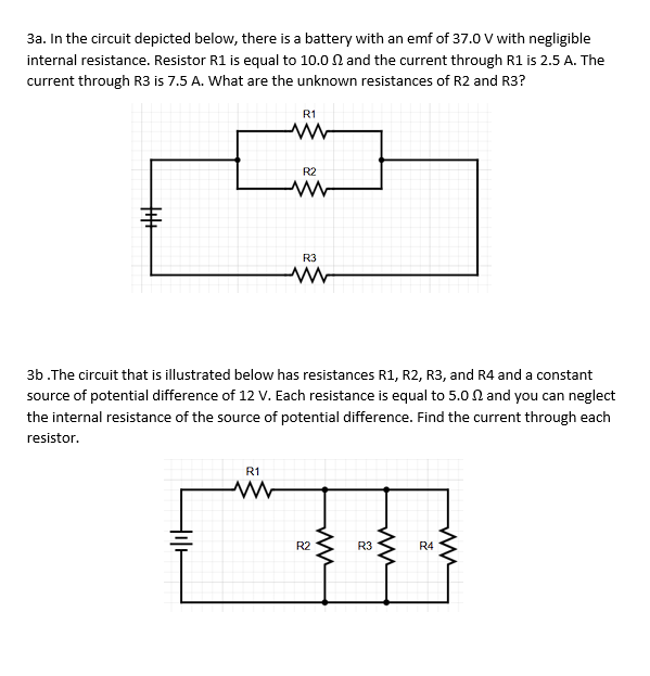 Solved A In The Circuit Depicted Below There Is A Battery Chegg