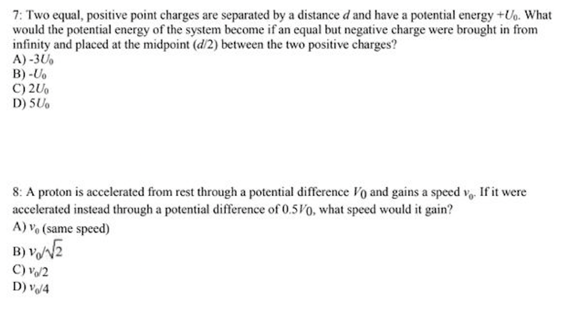 Solved Two Equal Positive Point Charges Are Separated By Chegg