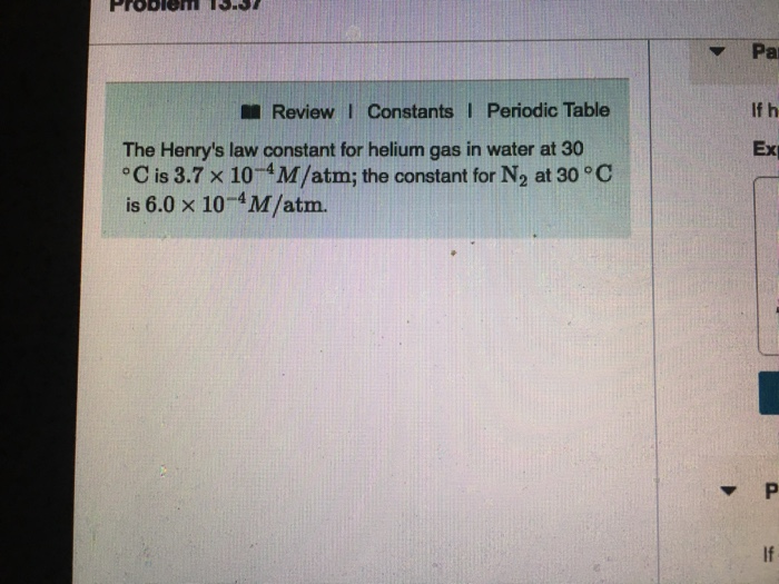 Solved Pa ReviewI Constants I Periodic Table If H The Chegg