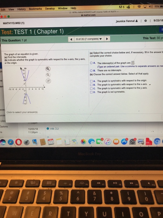 Solved Edit View History Bookmarks Develop Window Help Chegg