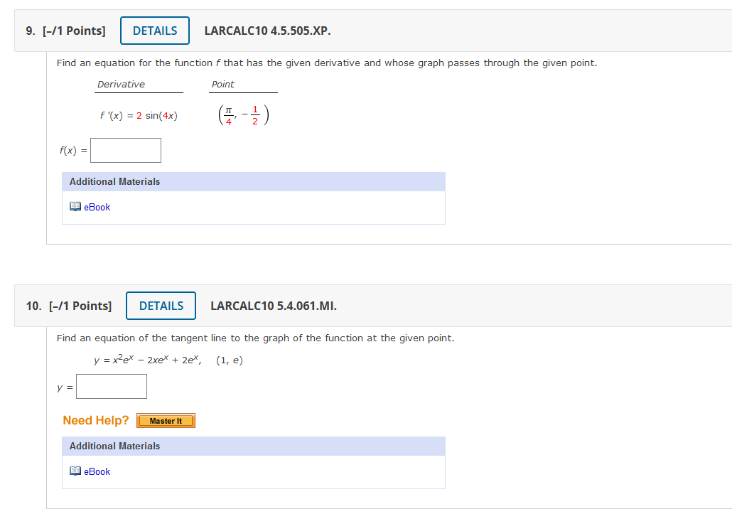 Solved Points Details Larcalc Xp Find An Chegg