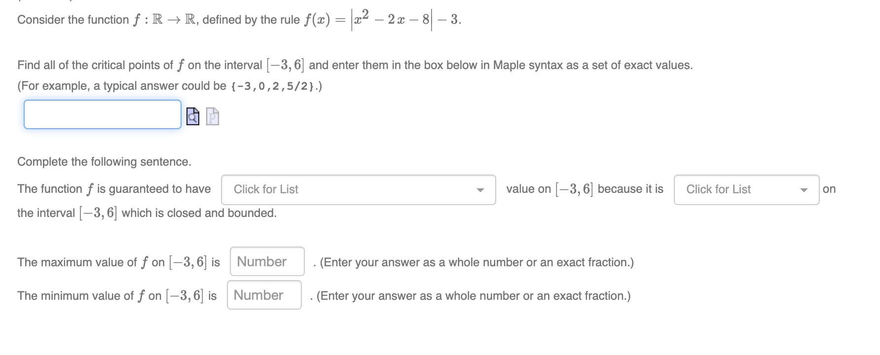 Solved Consider The Function F R R Defined By The Rule Chegg