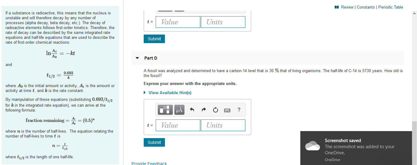 Solved Review Constants Periodic Table In The Parts That Chegg