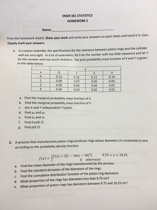 Help with ap statistics homework