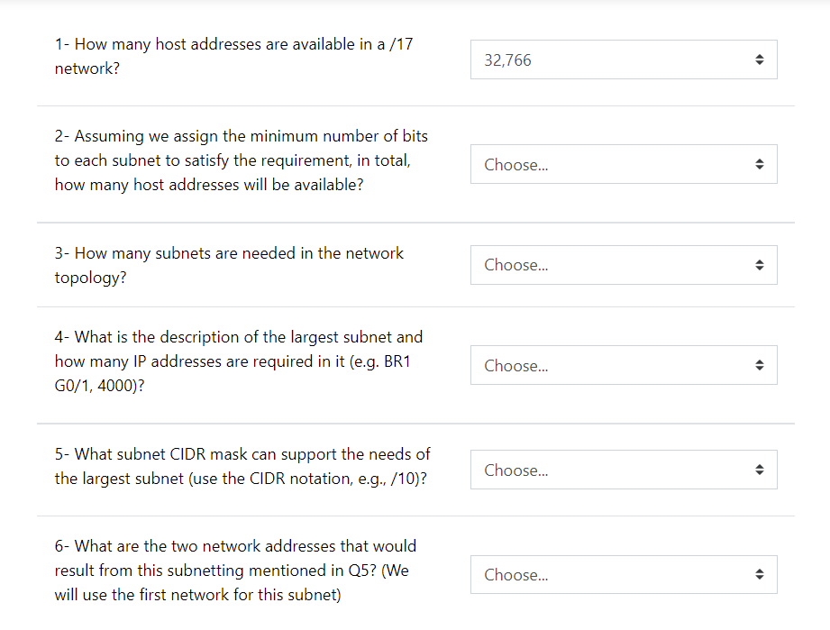 Solved Designing And Implementing A Vlsm Addressing Scheme Chegg