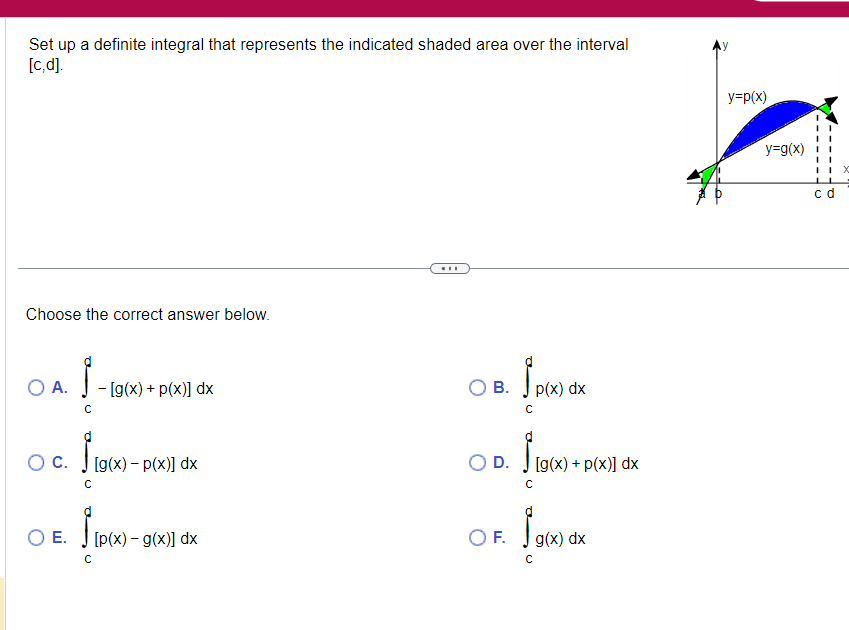 Solved Set Up A Definite Integral That Represents The Chegg