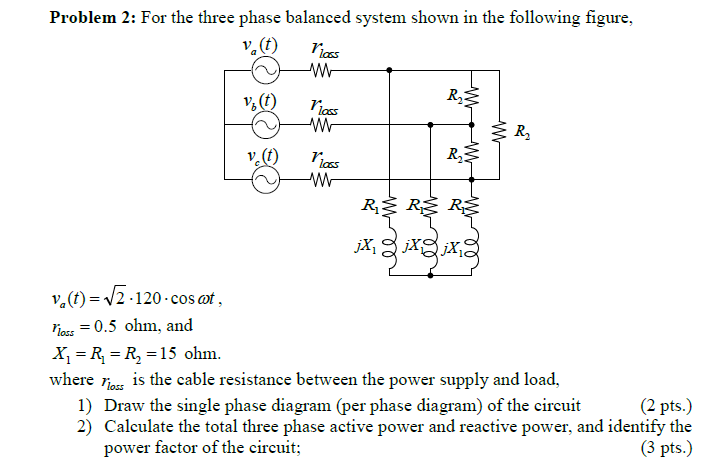 3 Phase Power Calculation Example