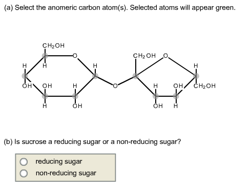 non reducing anomeric carbon