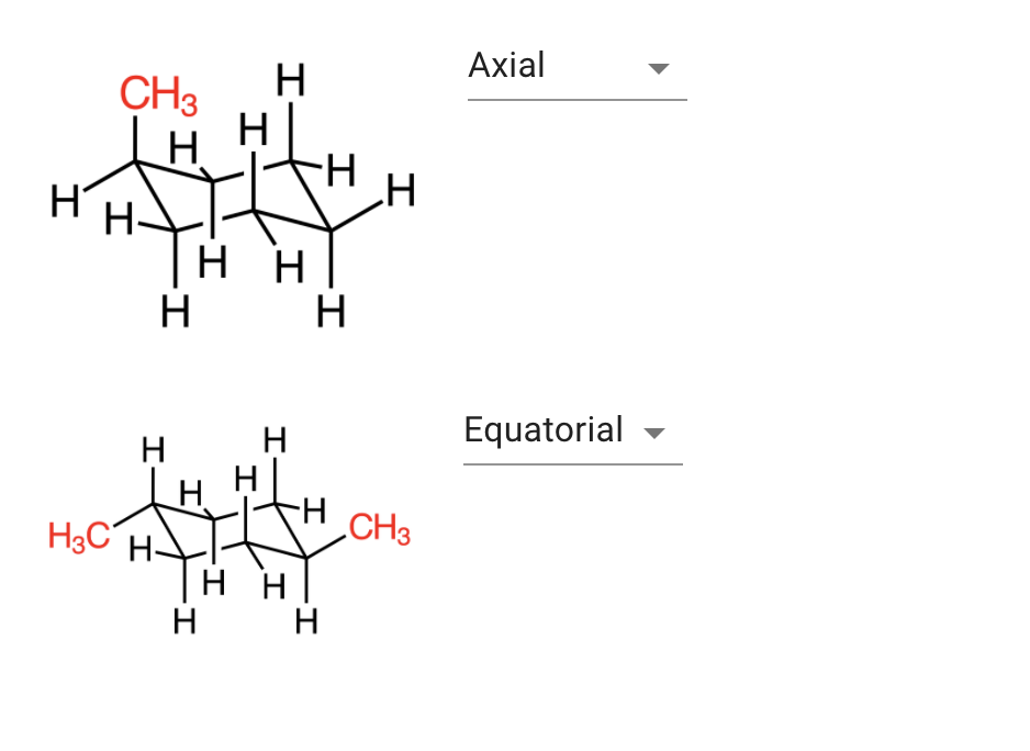 Solved Consider The Structures Of Substituted Cyclohexane Chegg