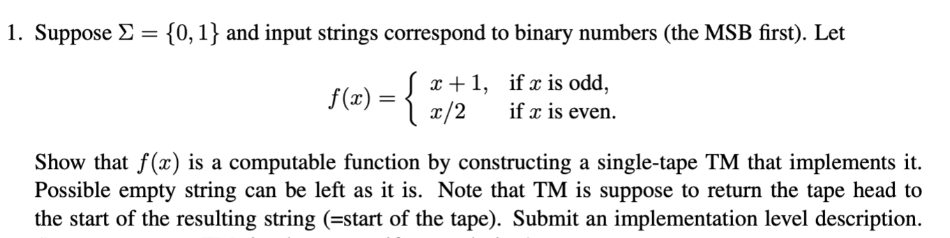 Solved Suppose And Input Strings Correspond To Chegg