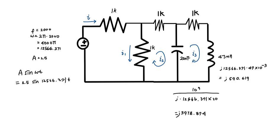 Solved Use Mesh Current Method And Find I I1 I2 I3 Chegg