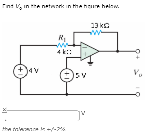 Solved Find V In The Network In The Figure Below 13 Kg R W Chegg