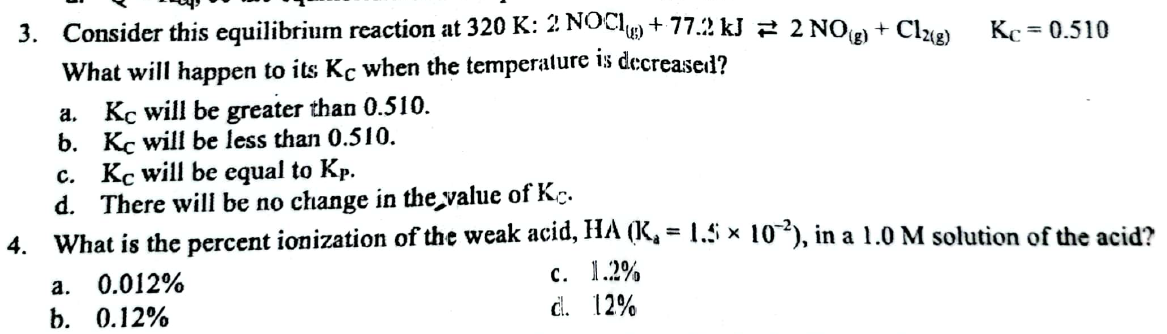 Choose The Correct Option Answer