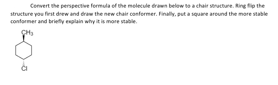 Solved Convert The Perspective Formula Of The Molecule Drawn Chegg