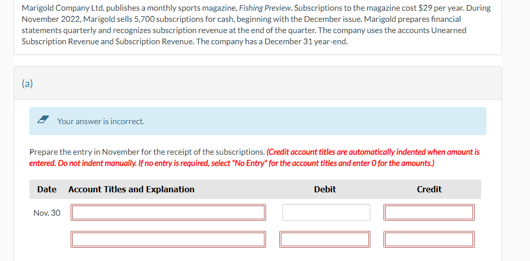 Solved Marigold Company Ltd Publishes A Monthly Sports Chegg