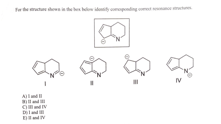 Solved For The Structure Shown In The Box Below Identify Chegg