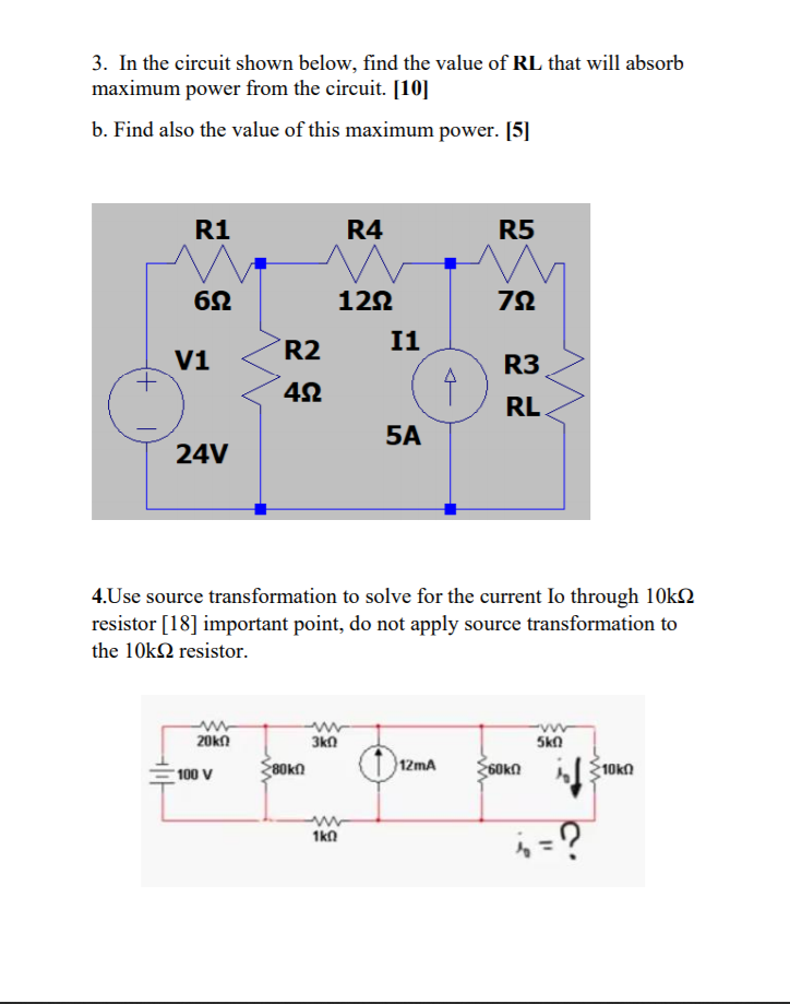 Solved Find The Th Venin Equivalent Network Seen By The Chegg