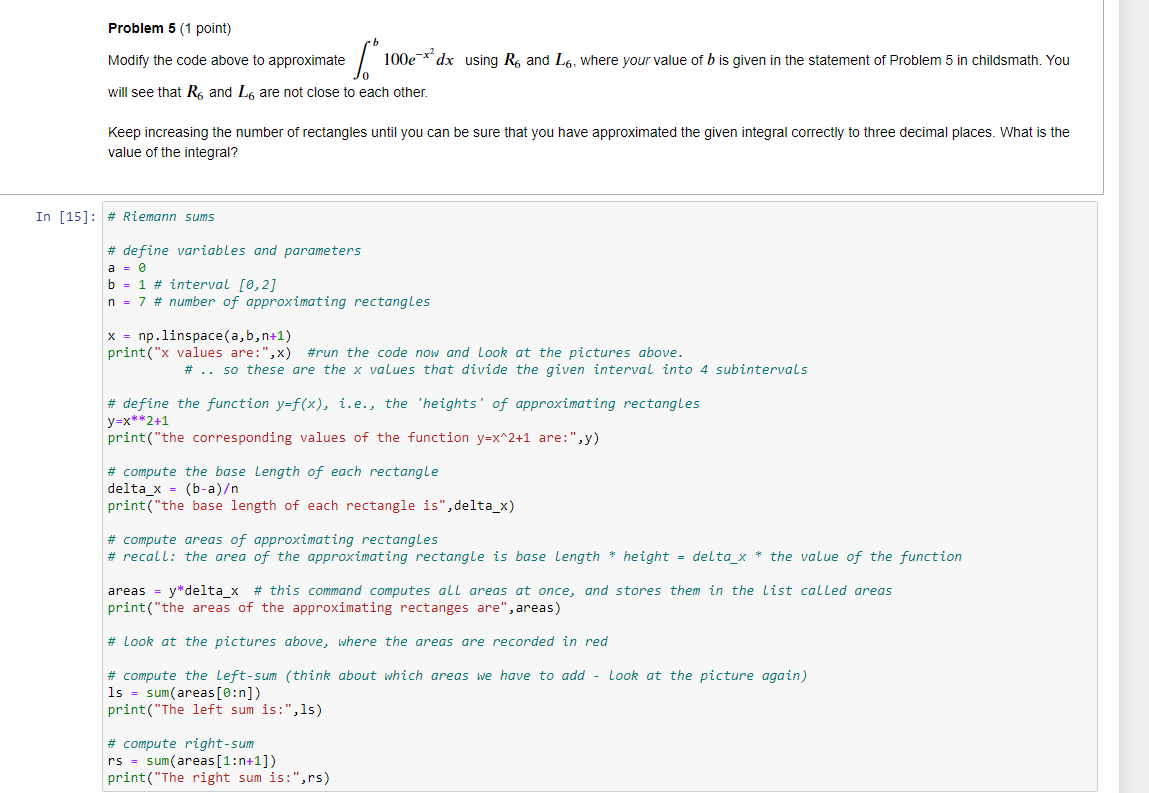 Solved Problem Point Modify The Code Above To Chegg