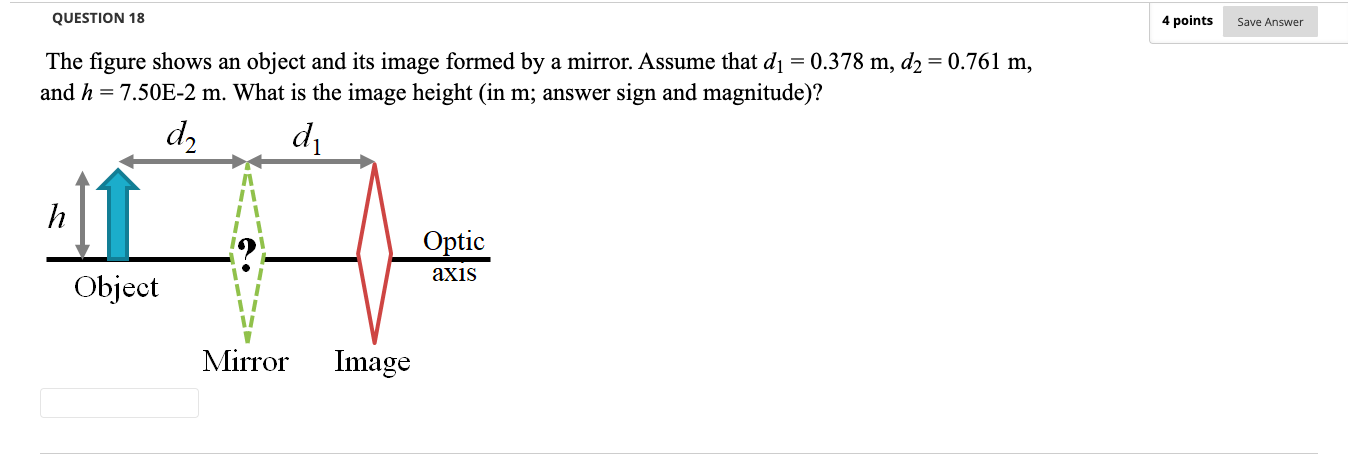 Solved The Figure Shows An Object And Its Image Formed By A Chegg