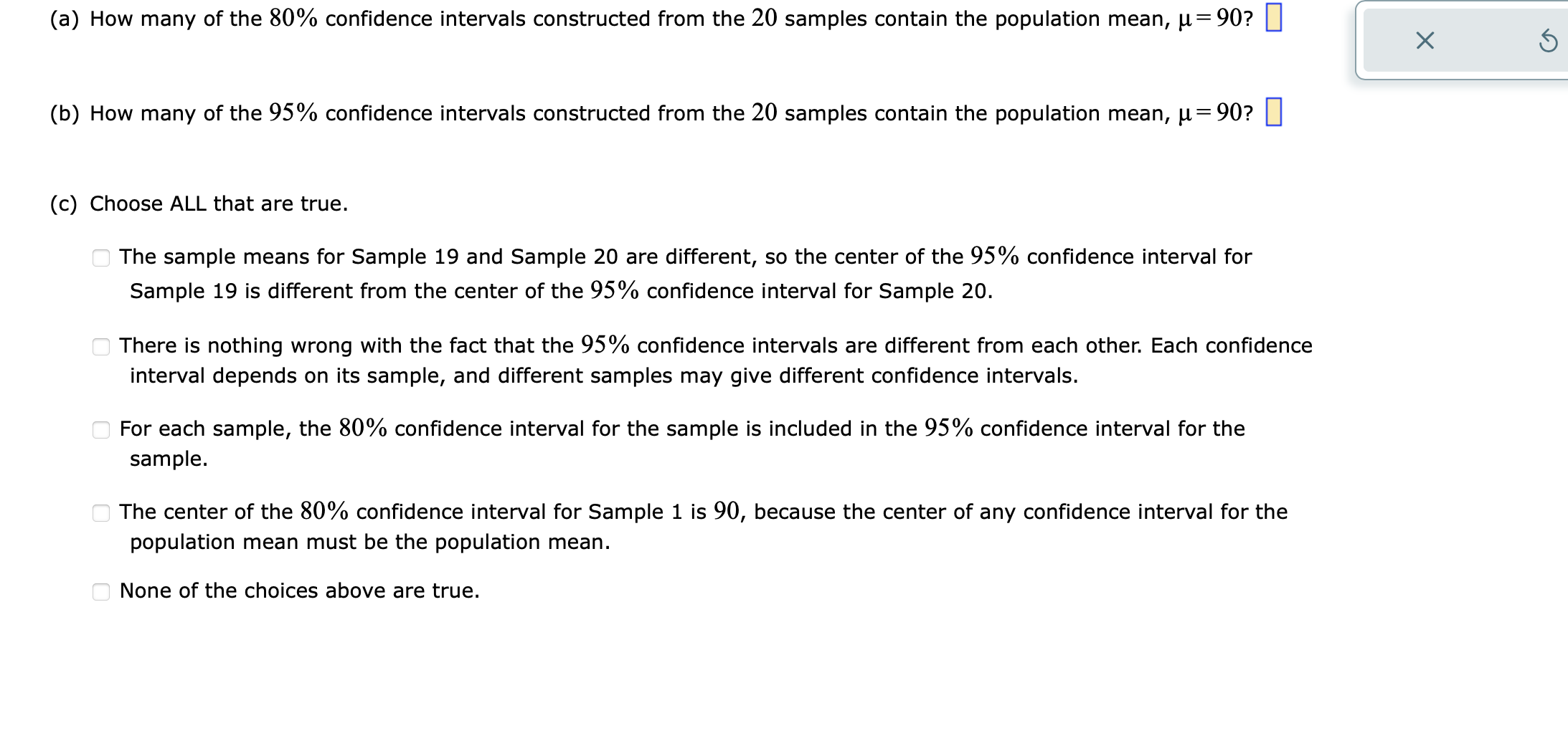 Suppose We Are Interested In Studying A Population To Chegg