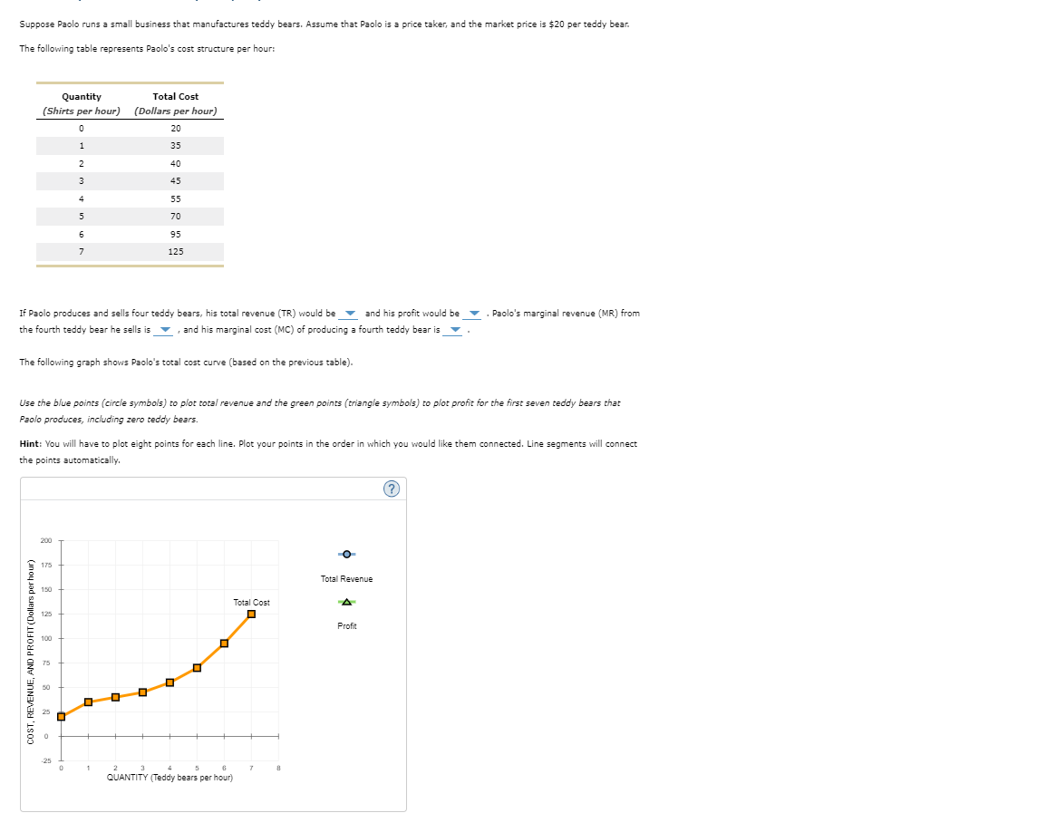 Solved Calculate Paolo S Marginal Revenue And Marginal Cost Chegg