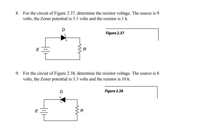 Solved For The Circuit Of Figure Determine The