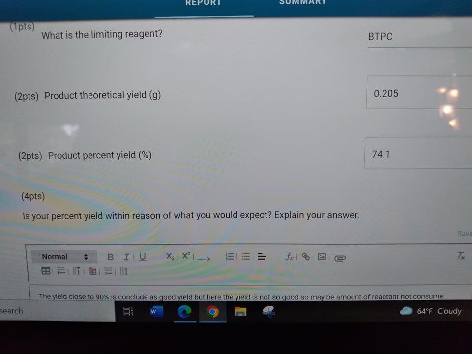 Solved Wittig Reaction Of Trans Cinnamaldehyde E Report Chegg