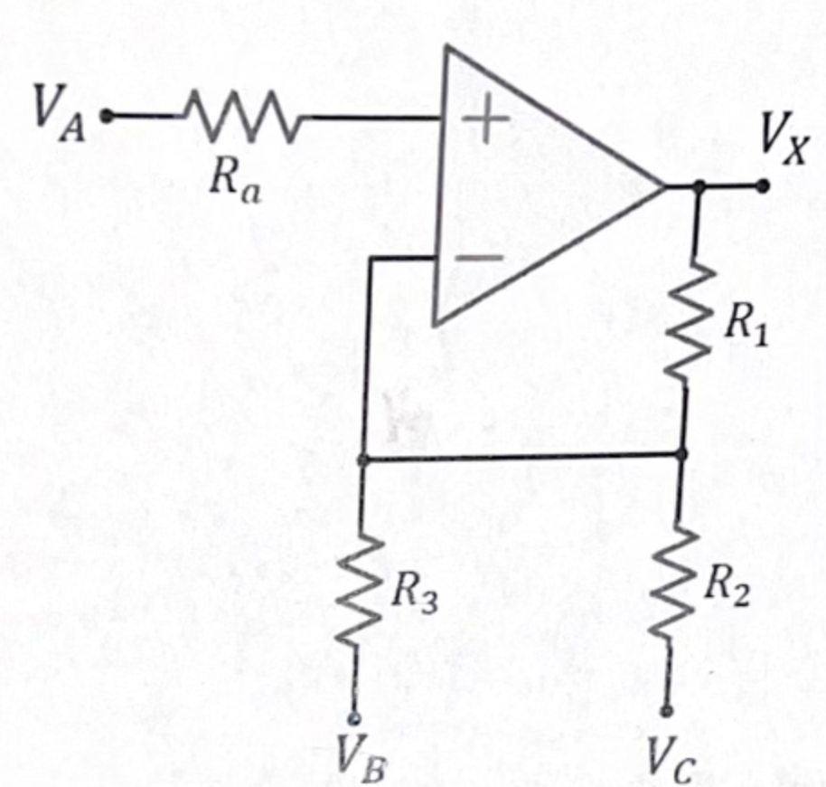 Solved For The Following Circuit Assume VA 1 5V Ra Chegg