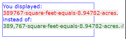 Solved 2 12 Land Calculation One Acre Of Land Is Equivalent Chegg