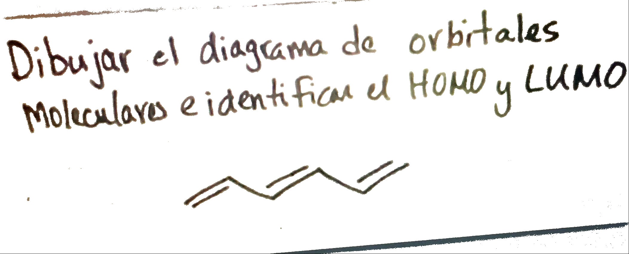 Resuelto Dibujar El Diagrama De Orbitales Moleculares E Chegg Mx