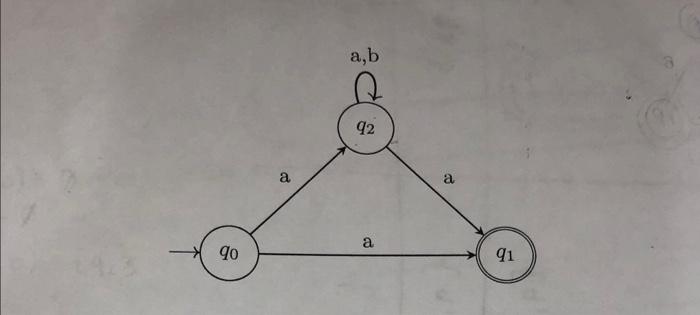 Solved Convert The Following NFA To DFA Chegg