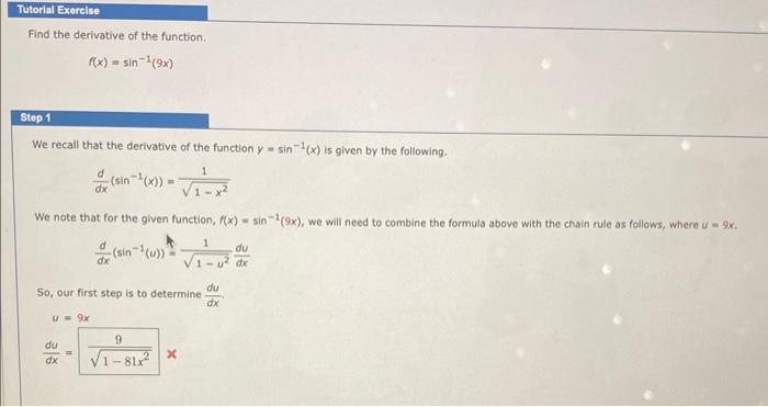 Solved Find The Derivative Of The Function F X Sin X Chegg