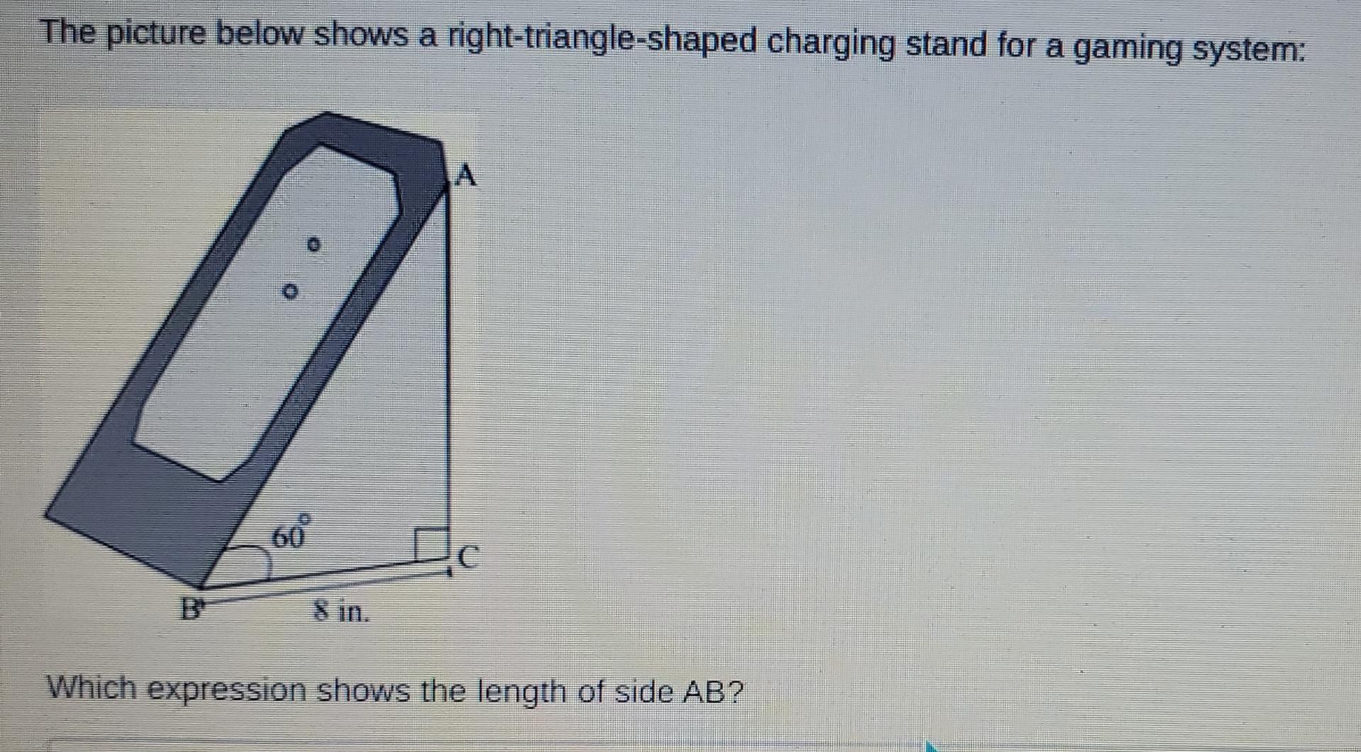 Solved The Picture Below Shows A Right Triangle Shaped Chegg