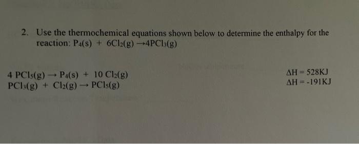 Solved Use The Thermochemical Equations Shown Below To Chegg