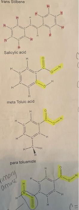 Solved Create H Nmr Tables For All Using The Table Given Chegg