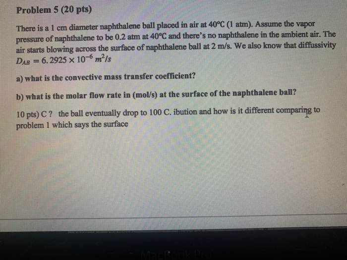 Solved Problem Pts There Is A Cm Diameter Chegg