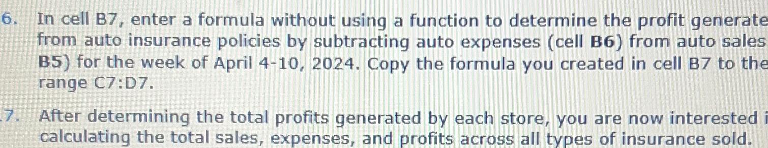 Solved In Cell B Enter A Formula Without Using A Function Chegg