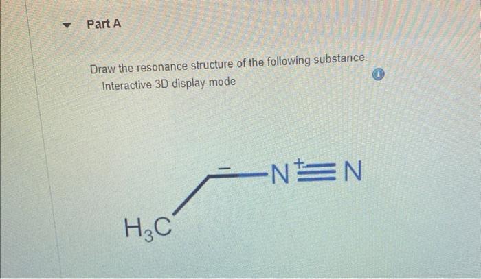 Solved Draw The Resonance Structure Of The Following Sub