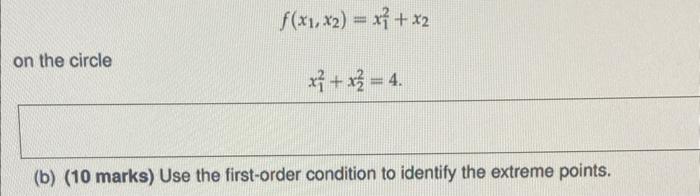 Solved F X X X X On The Circle X X B Chegg