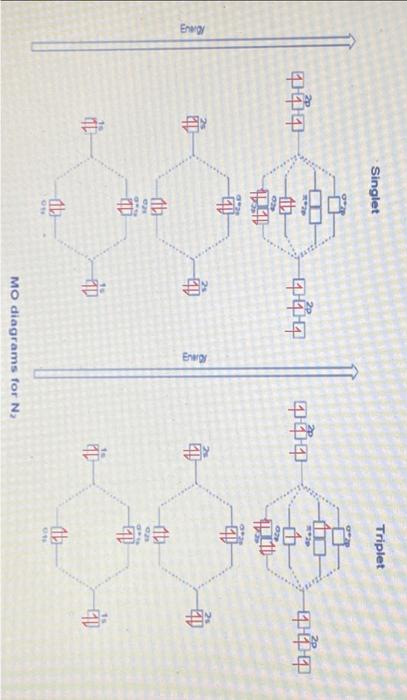 Solved Compare The Singlet And Triplet State Energies For Chegg