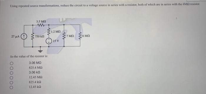 Solved Using Repeated Source Transformations Reduce The Chegg