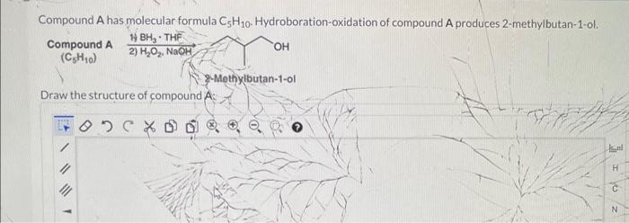 Solved Compound A Has Molecular Formula C H Chegg