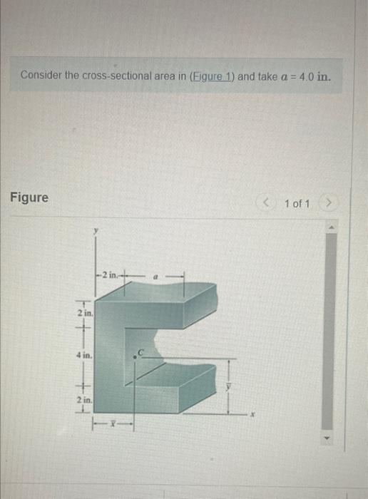 Solved Consider The Cross Sectional Area In Eigure And Chegg