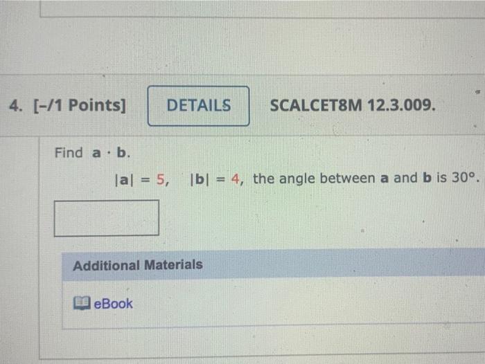 Solved Points Details Scalcet M Find A Chegg