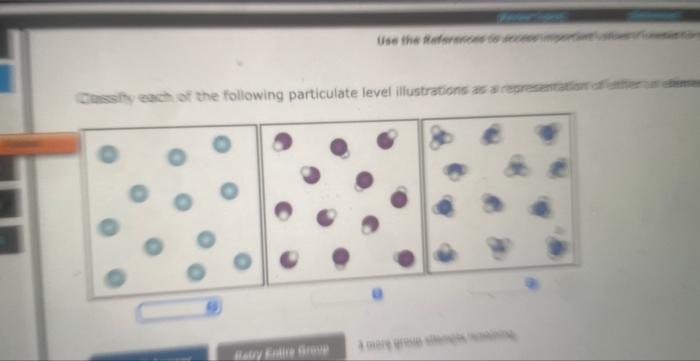 Solved Classify Each Of The Following Particulate Level Chegg