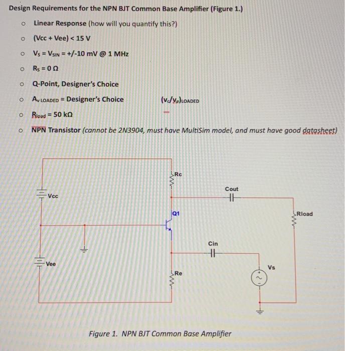 Solved Vcc Vee