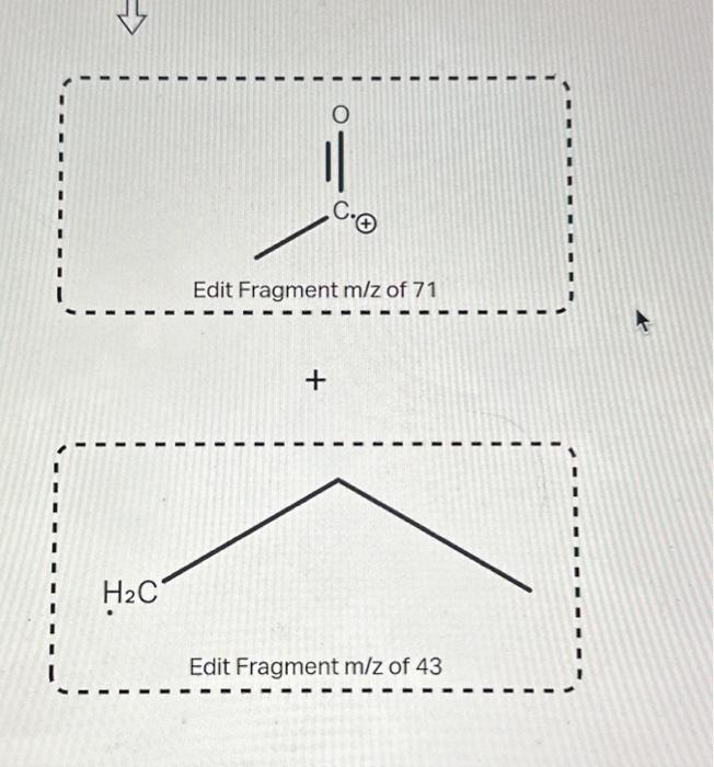 Solved In Mass Spectrometry Alpha Cleavages Are Common In Chegg